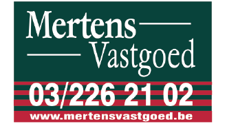 Logo Mertens Vastgoed Sponsor Partner Straatfeesten Kalmthout